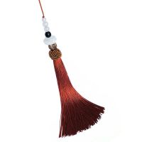 陈情笛穗流苏挂件夷陵老祖法器配件魔道魏无羡肖战同款笛穗流苏 红咖色