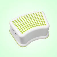 儿童防滑凳喂奶钢琴浴室洗澡凳塑料踩踏垫脚矮板凳宝宝洗手小凳子 经典绿