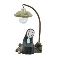 哆啦A梦竹蜻蜓小夜灯生日礼物女生闺蜜创意送男生日礼物卧室摆件 无脸男抱小兔 自用原包装