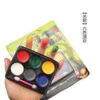 印第安人羽毛头饰非洲鼓头饰土著野人头带幼儿园儿童舞台表演道具 六色油彩