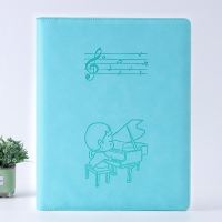 乐谱夹活页插页式钢琴谱夹展开式谱夹子歌谱吉他活页谱子曲谱夹册 【男宝】钢琴绿色 40张(正反装80
