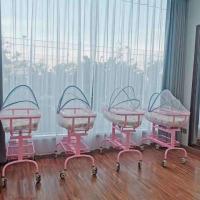 月子中心婴儿床蚊帐专用全罩蚊帐可折叠医院用婴儿车蚊帐厂家 ABS