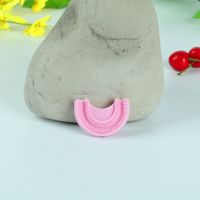 儿童专用电动牙刷刷头备用通用牙刷头U型牙刷头 第六代U型头[6-12岁 粉色]