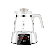 开优米宝宝恒温调奶器玻璃电水壶婴儿智能冲奶机泡奶粉自动暖奶器 灰色 800ml