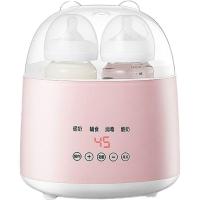 温奶器消毒器调奶器暖奶器热奶器婴儿智能保温自动奶瓶加热恒温器 淡粉色暖奶器
