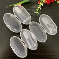 指套牙刷3个装硅胶手指套儿童牙刷 婴幼儿0-2岁儿童1-3软毛宝宝