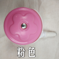 通用宝乐堡宝宝婴儿学步车助步车滑滑车童车推车大号万向轮子配件 粉色 1个轮子