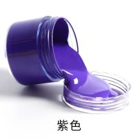 皮革补色膏鞋修补伤膏沙发皮包翻新上色修复掉皮皮具皮衣染色剂 翻新补色膏 紫色 30毫升[送上色工具]