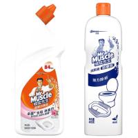 威猛先生深层净力洁厕啫哩剂洁厕宝洁厕液洁厕灵除臭除味清洁神器 除菌600g+洁厕液480g