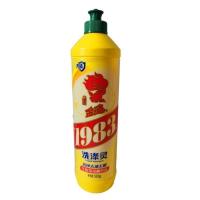 新款4瓶装金鱼洗涤灵家庭装家用厨房500g瓶洗洁精洗涤剂洗碗精餐