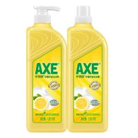 AXE/斧头牌洗洁精柠檬花茶西柚护肤有效除菌家用护肤家庭装大桶 商超柠檬*2瓶