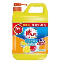 雕牌洗洁精超效加浓1.02kg瓶装不伤手易冲洗餐具果蔬农残清洁 雕牌冷水去油快1.12kg*1瓶