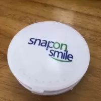 第七代老人吃饭牙套仿真咀嚼牙套矫正塑形通用假牙齿缺陷修复牙套 单牙盒一个