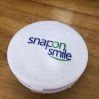 第六代老人吃饭牙套仿真神器牙套矫正塑形通用假牙齿缺陷修复牙套 (单牙盒)