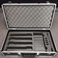 一拖二一拖四无线话筒铝箱麦克风铝合金箱子手提航空箱防震加固款 一拖四黑铝箱[装接收器+手持]