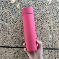 泽际316不锈钢保温杯男女学生高颜值水杯24小时保温泡茶杯带滤网 【红色】+橡胶漆+硅胶软底 【出口品控】+彩盒