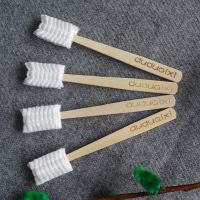 月子牙刷产后一次性牙刷孕妇产后用品孕产妇专用软毛纱布30支盒装