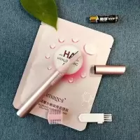 家用婴儿理发器新生电推子宝宝胎毛神器剪头发剃头发器儿童刮头发 粉色理发器+南孚电池