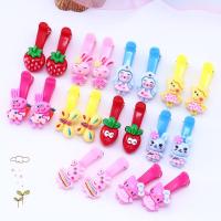 儿童发夹发饰新款刘海夹bb夹女童发卡宝宝夹子头饰品皮筋头绳发圈 [袋装]卡通发夹10个