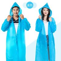 雨衣男女成人防暴雨全身雨披摩托电动车干活雨衣非一次性雨衣户外 [成人款]蓝色