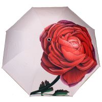 [夏日必备]送长辈拍摄道具富贵玫瑰牡丹双层防晒高档晴雨遮阳伞 粉色(里外衬一样)
