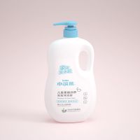 小浣熊儿童柔嫩润养洗发水沐浴露二合一家庭装1000ml全家可用 儿童柔嫩润养洗发沐浴露1L 单瓶