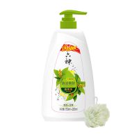 六神沐浴露清凉爽肤持久保湿滋养留香男女香氛沐浴乳家庭装沐浴液 [清凉爽肤]750加量装共1L*1瓶