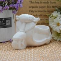 手工DIY石膏娃娃填色散装儿童创意涂鸦白胚礼物陶瓷绘画[8月9日发完] 摩托车送颜料笔调色盘图纸