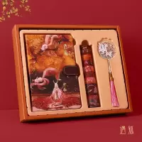古风山海经手账本套装全套便宜生日礼物女闺蜜少女笔记本本子学生 遇狐 手账本