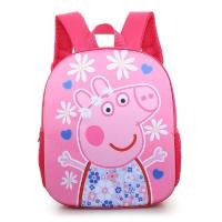 儿童书包女幼儿园书包女大中小班3-8岁宝宝一年级女孩可爱6双肩包 特价款小猪佩奇(幼儿园使用)