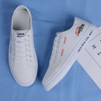 2021新款冰丝速干男士帆布鞋透气小白鞋百搭板鞋低帮休闲鞋子男 S766白色 39