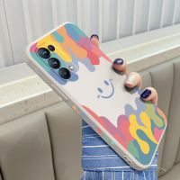 OPPOReno5手机壳Reno4pro/4se/5k女新款可爱笑脸全包防摔硅胶潮套 OPPO Reno5K 侧边[笑脸