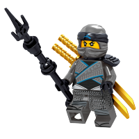 兼容乐高幻影忍者翅膀钛合金水晶版稀有积木拼装玩具机甲12季人偶 A001妮雅
