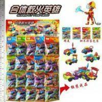 合体组装救火英雄消防积木拼装车 开发儿童益智动手能力 学生礼物 合体组装救火英雄消防积木拼装车 开发儿童益智动手能力 学