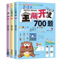 幼儿全脑开发益智书思维训练2-3-4-5-6岁幼儿园小中大班练习册书 [2-3岁]全脑开发700题