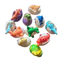 拼装恐龙化石骨架大型恐龙模型侏罗纪4D摆件DIY霸王龙64个拼件组 恐龙蛋6CM二个装款式随机