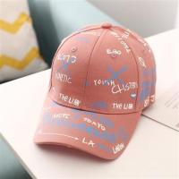 儿童帽子男春夏薄款男童鸭舌帽网眼儿童棒球帽女宝宝遮阳帽防晒潮 双X涂鸦-粉色 3岁-10岁