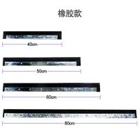 雨虹大禹科顺卓宝聚氨酯非固化刮板防水涂料施工刮水拖把橡胶刮板 40cm黑色橡胶(不锈钢杆)