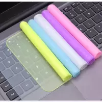 笔记本键盘保护膜万能型通用键盘膜台式机键盘保护膜 3片装(颜色随机) 12-14寸(315*135mm)