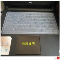 戴尔3490键盘膜成就14笔记本3000电脑Dell保护Vostro屏幕贴膜套i3 硅胶透明