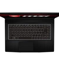 微星GF65 15.6英寸GF63笔记本键盘膜MSI电脑屏幕保护膜贴膜防尘垫 半透黑