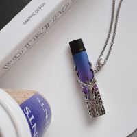 yoooz柚子二代保护壳2代金属挂链鹿刻保护套yooz挂件挂绳防滑防丢 2代柚子-鹿刻金属挂链