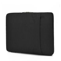 商务手提电脑包13/14/15寸小米苹果学生单肩笔记本简约防震内胆包 内胆包经典黑色(加绒无肩带无拉杆带) 14寸-15