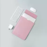 华为笔记本电脑包内胆包防水iPad内胆包12寸13.3寸15寸内胆包 粉色 12寸