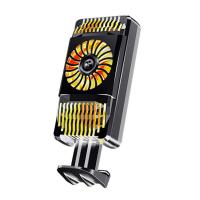 Remax 手机散热器半导体降温神器制冷冰封散热背夹冷却静苹果华为 炫黑