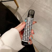 RELX悦克1保护套潮牌克罗心挂链ins悦克5保护套防摔悦克4保护套潮 悦刻保护套【经典CD】 Relx1代套-加黑色编