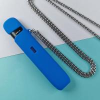 悦克5代幻影原装保护套relax五代锐克刻官方硅胶壳防尘罩挂链绳潮 五代官方蓝色(送金属挂链)
