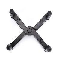 电脑散热主机架 台式机箱托架 主机支架 移动主机座 可调主机托架 X型主机架座（黑色）