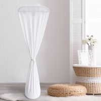 南极人挂烫机防尘罩家用熨烫机蒸汽熨斗挂机布艺防尘套子通用款 简约白