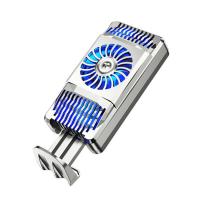 REMAX/睿量手机散热器半导体制冷降温神器王者吃鸡冰封散热背夹游 银色[半导体/不挡手/送1.5米线]